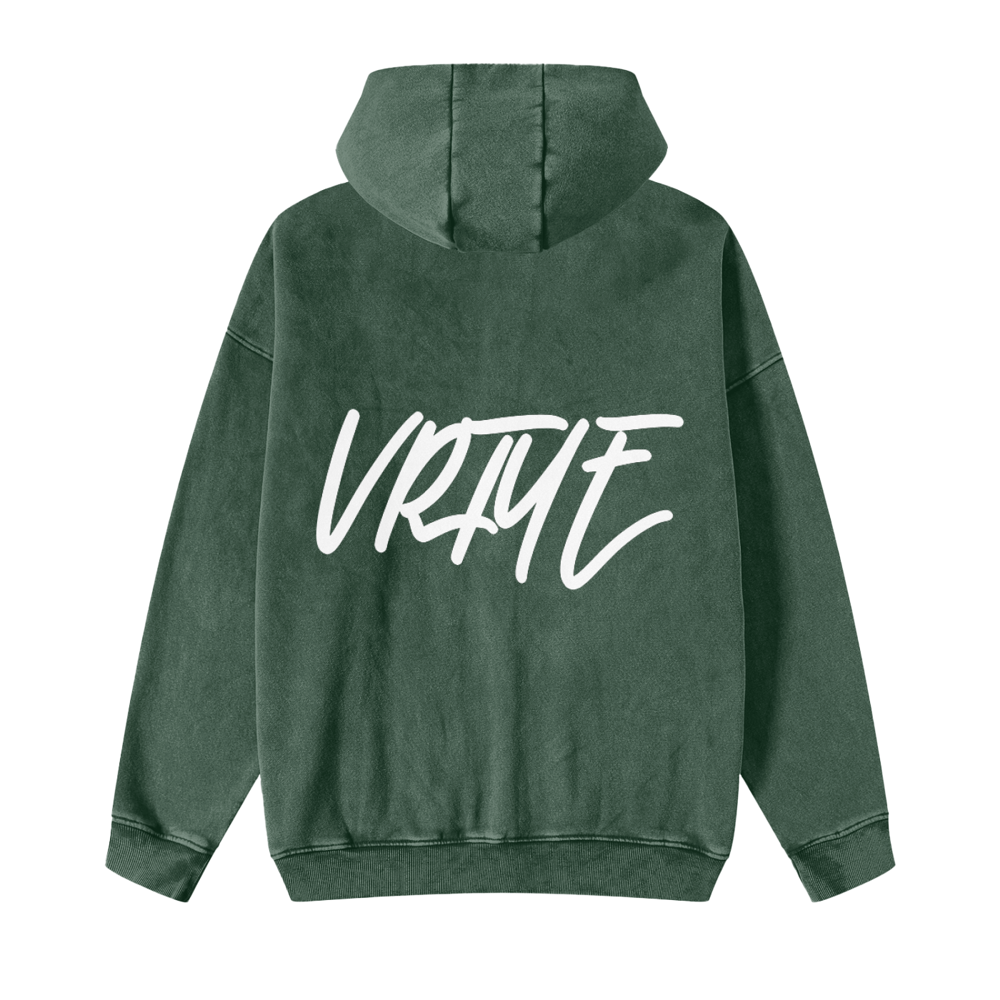 Faded signature zip up